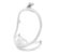 Product image for DreamWisp Nasal CPAP Mask WITHOUT Headgear - Thumbnail Image #2
