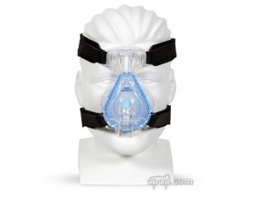 Front View of the EasyLife CPAP Mask - Previous Headgear Style - Mannequin Not Included