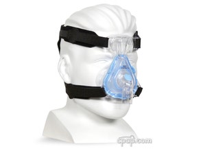 Profile View of the EasyLife CPAP Mask - Previous Headgear Style - Mannequin Not Included