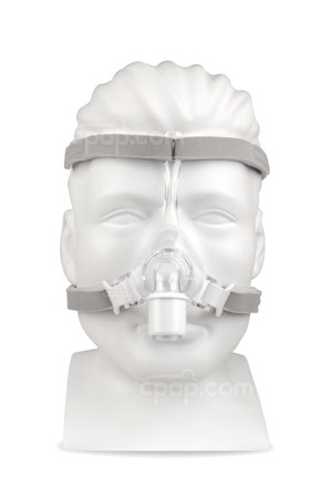 Pico Nasal CPAP Mask with Headgear - Front (Mannequin Not Included)