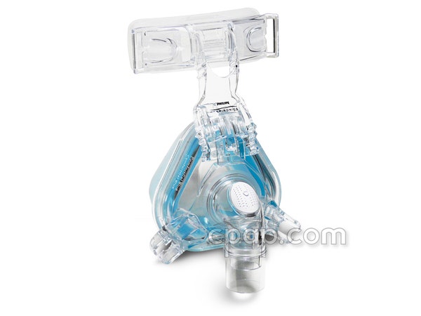 Respironics-ComfortGel-Blue-Nasal-CPAP-Mask-Frame-Profile