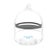 Product image for DreamWear Gel Nasal Pillow CPAP Mask with Headgear - Fit Pack (All Nasal Pillows with Medium Frame) - Thumbnail Image #1