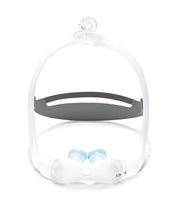Product image for DreamWear Gel Nasal Pillow CPAP Mask with Headgear - Fit Pack (All Nasal Pillows with Medium Frame)