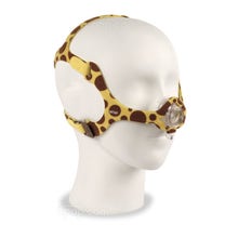 Profile View of the Headgear and Frame for the Wisp Pediatric Nasal CPAP Mask (Mannequin Not Included)