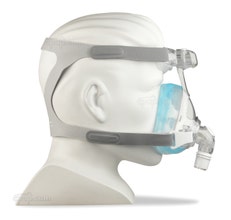 Amara Gel Full Face Mask - Side - Shown on Mannequin (Not Included)