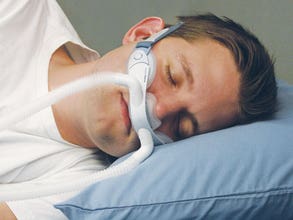 Product image for ComfortCurve Nasal CPAP Mask with Headgear - Thumbnail Image #7