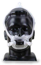 Product image for DreamWear Full Face CPAP Mask with Headgear - Fit Pack (S, M, MW, L Cushions with Medium Frame)
