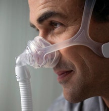 Wisp Nasal CPAP Mask - In Use - Mask Only Included
