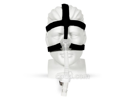 Simplicity Nasal CPAP Mask with Strap Headgear - Shown on Mannequin (Not Included)