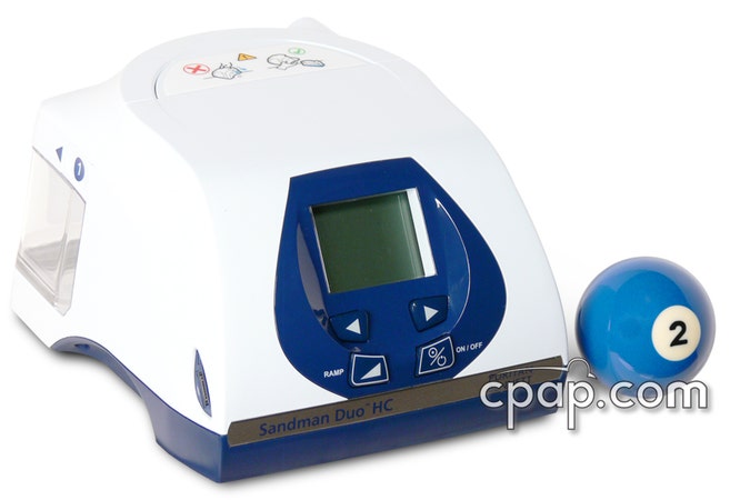 Product image for Sandman Duo BiLevel CPAP Machine with Built In Heated Humidifier