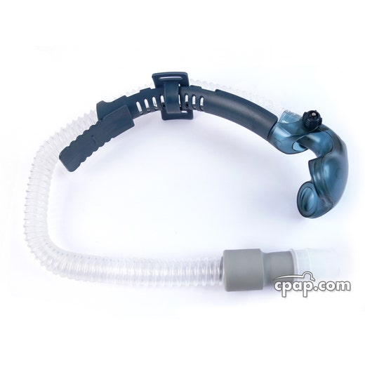 This is everything included with the Breeze Nasal Pillow Attachment: hose, hose guide and nasal pillow shell