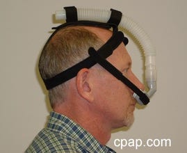 adam-circuit-nasal-pillow-cpap-mask-with-headgear-on-model