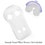 RemZzzs Padded Nasal Pillow CPAP Mask Liners (Nasal Pillow Shown as Example - Not Included)