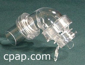 Product image for Anti Asphyxia Valve (Elbow) Assembly for Ultra Mirage™, Series II and Mirage Full Face Masks - Thumbnail Image #2