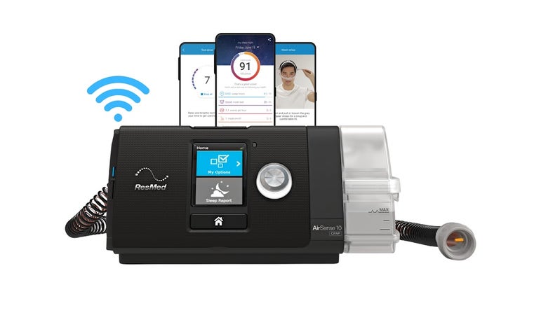 Product image for ResMed AirSense™ 10 AutoSet™ CPAP Machine with HumidAir™ Heated Humidifier