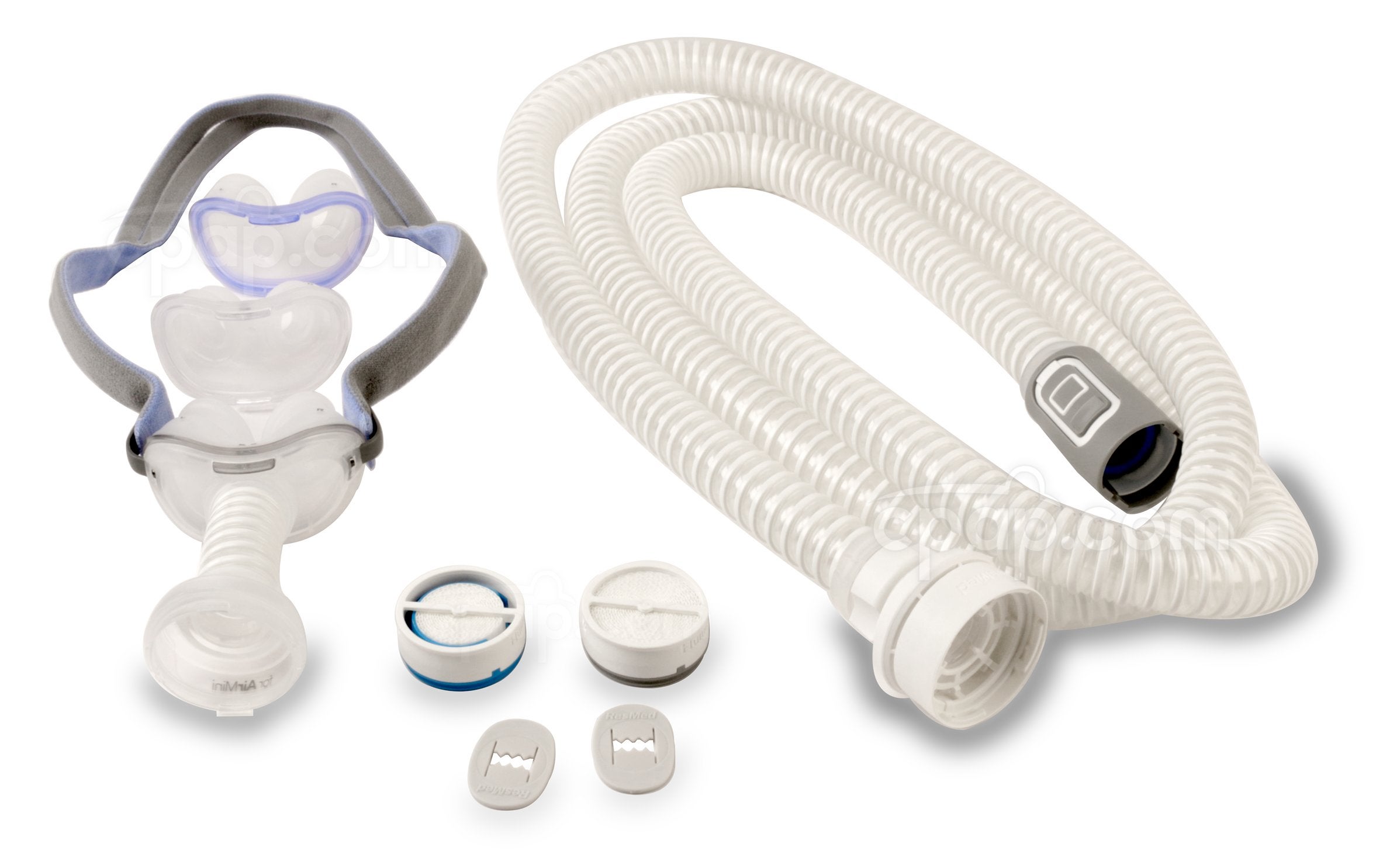 Resmed Airmini™ Mask Setup Pack With Airfit™ P10 Nasal Pillow Cpap Mask 0886