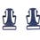 Product Image for Lower Headgear Clips for Quattro™ FX and Mirage Liberty™ Full Face Mask (2 pack) - Thumbnail Image #3