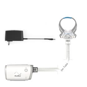 Product image for AirMini™ Travel CPAP Machine Bundle with AirFit™ F30 Full Face Mask