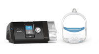 Product image for AirSense 10 AutoSet with Heated Humidifier + P30i Nasal Pillow Mask Bundle