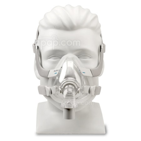 Front View of the AirFit™ F20 Full Face CPAP Mask with Headgear