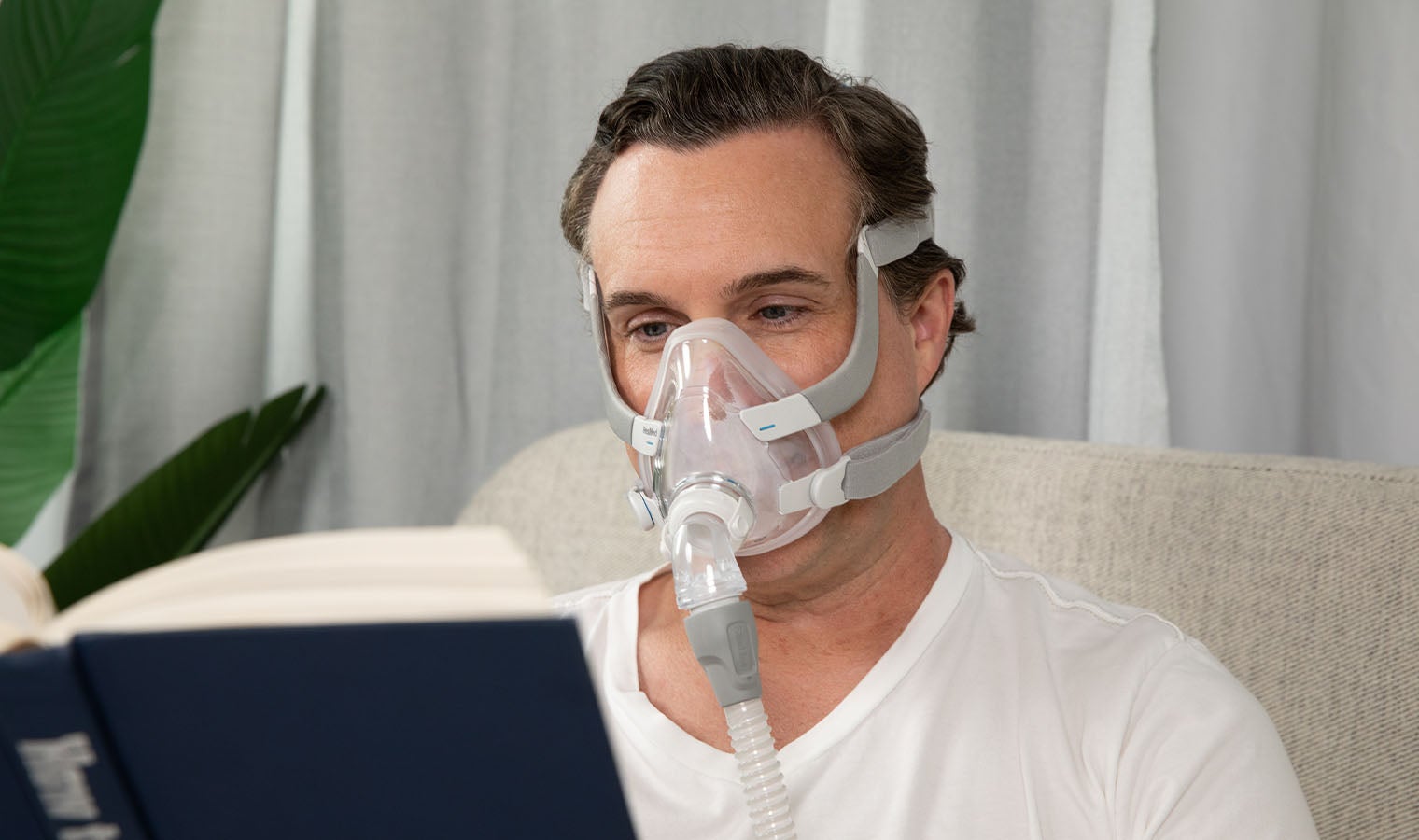 ResMed AirFit F20 Full Face CPAP Mask with Headgear | CPAP.com