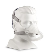 AirFit™ N10 Nasal CPAP Mask with Headgear - Angled View (Mannequin Not Included)