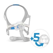 Product image for ResMed AirFit™ N20 Mask + 5 Replacement Cushions Bundle