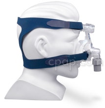 Mirage Micro Nasal CPAP Mask (side - on mannequin)