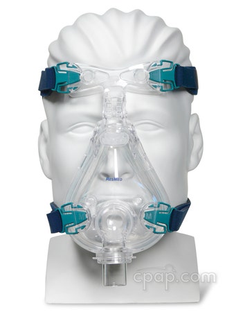 RESMED 608654/1 Máscara de CPAP de cara completa Ultra Mirage con arnés  Guía del usuario