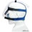 IQ Nasal Mask - Blue - Side View on Mannequin (Not Included)
