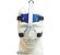 IQ Nasal Mask - Blue - Front on Mannequin (Not Included)