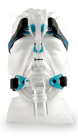 Mojo Gel Cushion Full Face CPAP Mask - Front View (Mannequin Not Included)