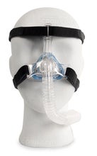 Current Style - Front View of the MiniMe 2 Nasal Pediatric Mask with Headgear in size Small (Mannequin Not Included)