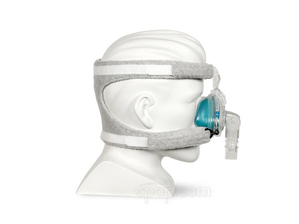 SnuggleGear 4-Point Headgear - Side - on Mannequin - (Mask and Mannequin Not Included)