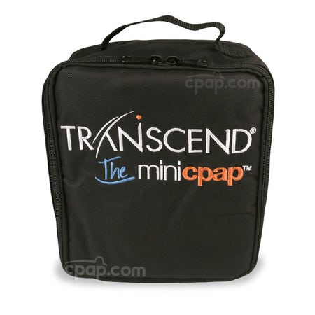 Front View of the Travel Bag for Transcend CPAP Machines - Current Style