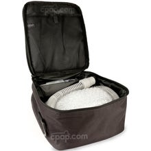 Profile View of the Travel Bag Packaged with Transcend CPAP Machines - Current Style (Machine & Accessories Not Included)