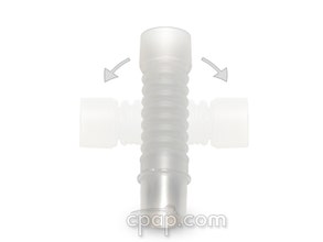Product image for FlexiTube Angle Adapter for CPAP and BiPAP Machines - Thumbnail Image #2